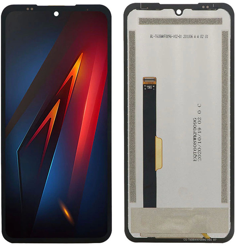 Дисплей + сенсор Ulefone Armor 8 Pro Black - p/n: S-T608WKF003G-V04-05