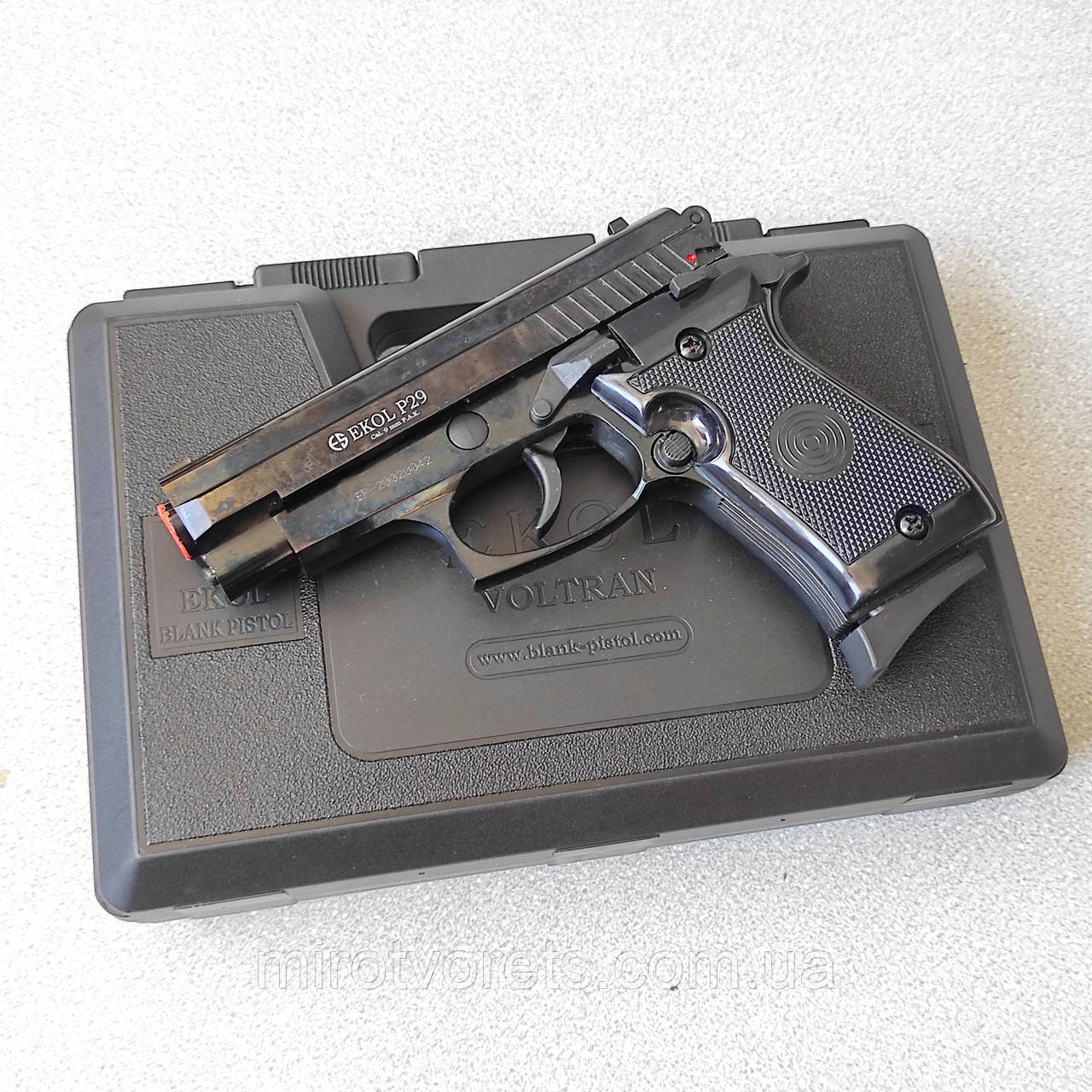 Пістолет сигнальний Ekol P29 Classic 8-ми зарядний, 9мм, чорний, фото 1