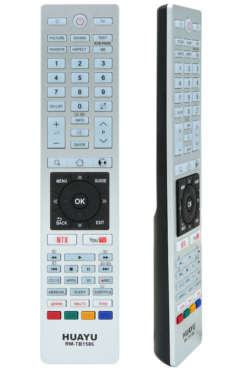 Универсальный пульт для телевизора Toshiba RM-TB1586 (ID#1900536451 ...