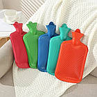 Грілка гумова Supretto 1,5 л, червона (8225-2), фото 3