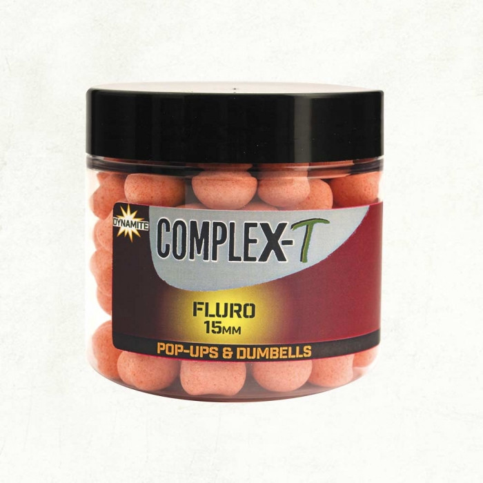 Поп-ап Dynamite Baits COMPLEX-T Fluro Pop-Ups&Dumbells 15 mm