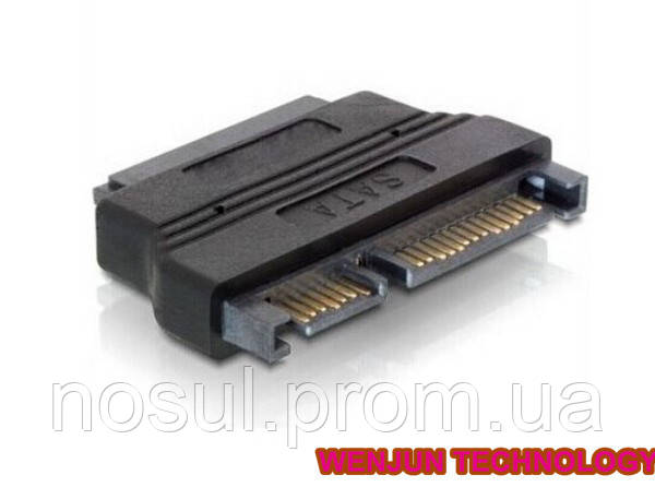 Адаптер SATA (15+7 pin) 2.5' - miniSATA (pin 13 pin) 1.8' SSD - фото 3 - id-p329800652