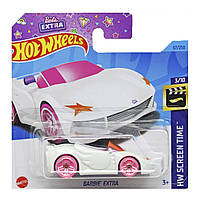 Базова машинка Hot Wheels BARBIE EXTRA WHITE