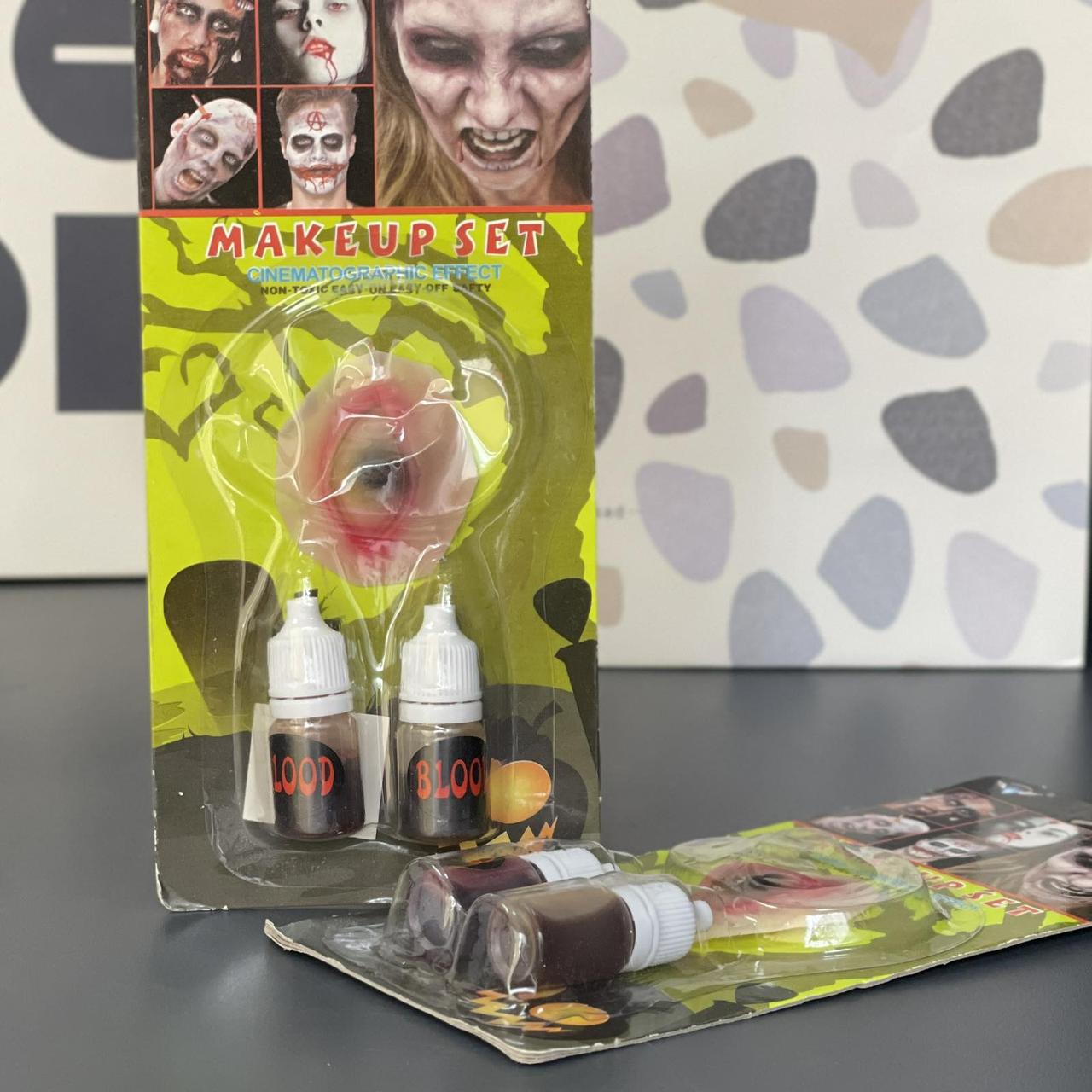 Грим "Третє око" на Хелловін, Набор грима для лица на хэллоуин, фото 1