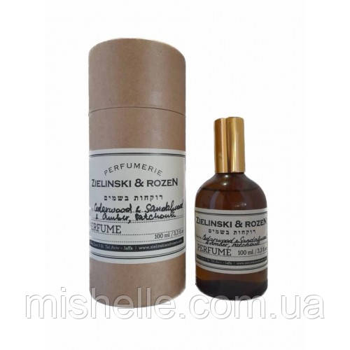 Парфюм Zielinski & Rozen CEDARWOOD & SANDALWOOD & AMBER, PATCHOULI (Зелински Амбра Кедр Пачули Сандал)