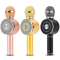 Беспроводной Bluetooth караоке-микрофон DM Karaoke WS668 + чехол