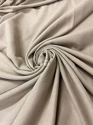 Двосторонній льон для штор California V 4 однотонна шторна тканина, сіро-бежевий колір