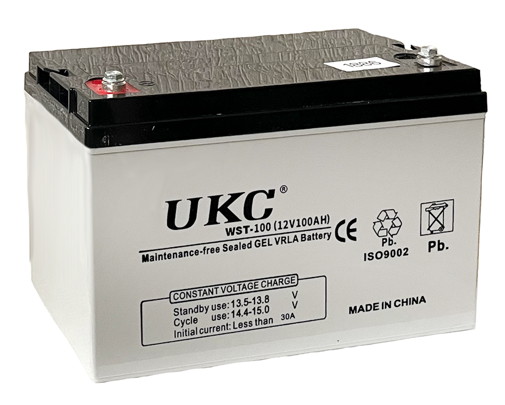 Купить Аккумулятор гелевый 100 Ah 12V UKC GEL Battery (гелевый ...
