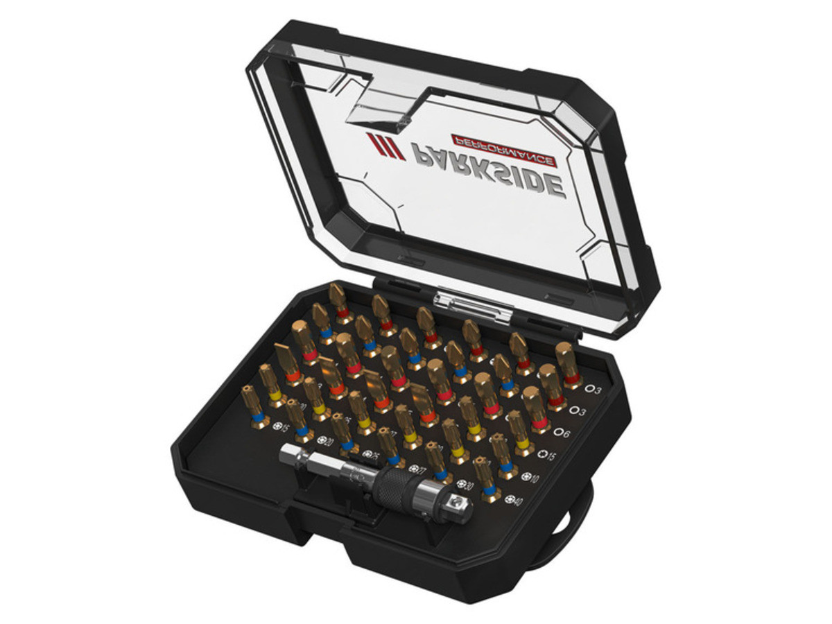 Набір торсійних біт/біт PARKSIDE Performance PBSP 2 B2 37 шт. з утримувачем, фото 1