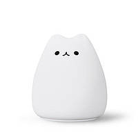 Ночной светильник (ночник) Little Cat Silicone LED Light Multicolors Design 2