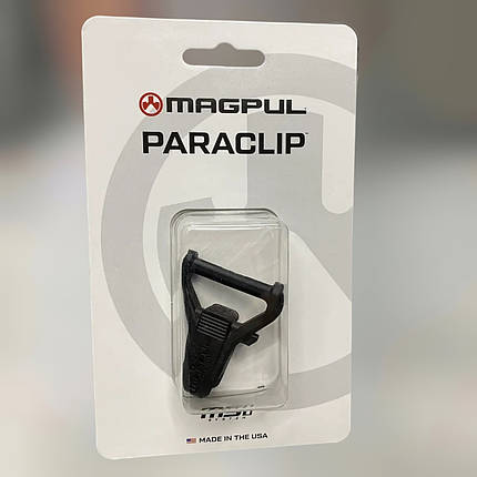 Антабка Magpul Paraclip™ для ременя MS1 або адаптерів (швидкознімна), Чорна, кріплення для ременя на зброю MAG541, фото 1