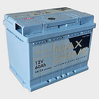 Акумулятор автомобільний 60 А·год (+/-) MAX DRIVE АКБ 242x175x190