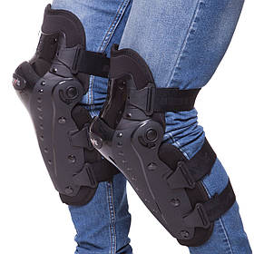 Захист коліна та гомілки NERVE MS-0736 2 шт чорний