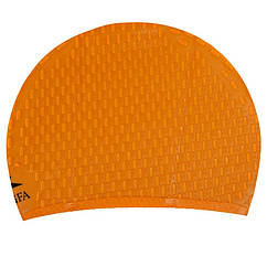 Шапочка для плавання силіконова на довге волосся Yingfa 0061 Orange