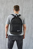 Рюкзак Nike кожаное дно черный 20 л