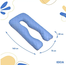 Подушки для вагітних та дітей підкова, подушки для сну вагітних і годуючих U-образна