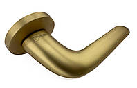 Дверная ручка на круглой розетке Buonelle Stella R B-02 золото матовое R ф/з (Италия)