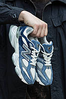 Кроссовки мужские New Balance 9060 White\Blue кроссовки new balance кросівки нью беланс