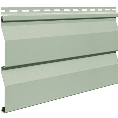 Сайдинг вініловий Польша, панель 3,0*0,2м. Зелений. VOX Корабельний брус, фото 1