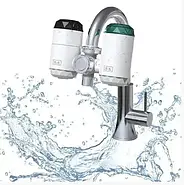 Проточний водонагрівач бойлер-кран для будинку з вбудованим фільтром Delimano ZSW-D01, фото 2