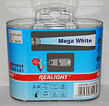 Автомобільні галогенні лампи "REALIGHT" (H1) (Mega White)(12V)(55W), фото 2