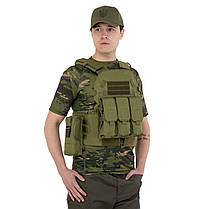 Розвантажувальний жилет універсальний на 5 кишень Military Rangers ZK-9103 кольору в асортименті, фото 3