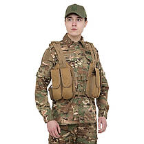 Розвантажувальний жилет із підсумками Military Rangers ZK-V-103 40х59 см кольору в асортименті, фото 3