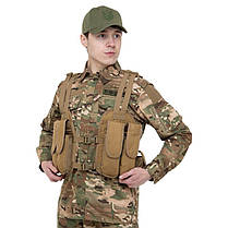 Розвантажувальний жилет із підсумками Military Rangers ZK-V-103 40х59 см кольору в асортименті, фото 4