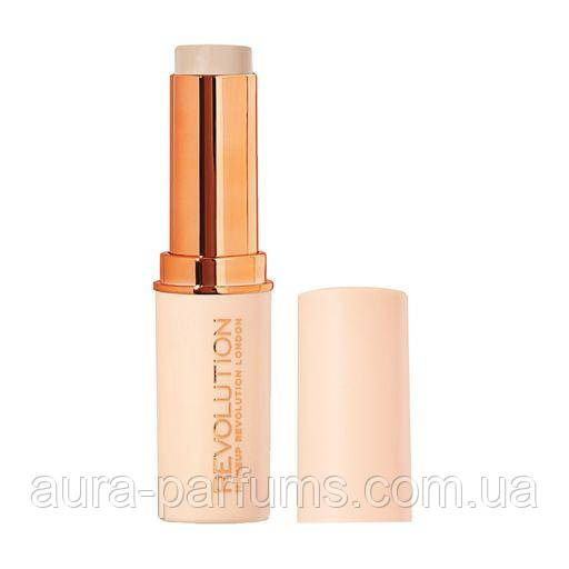 Тональна основа у стіку Makeup Revolution Fast Base Stick Foundation F1