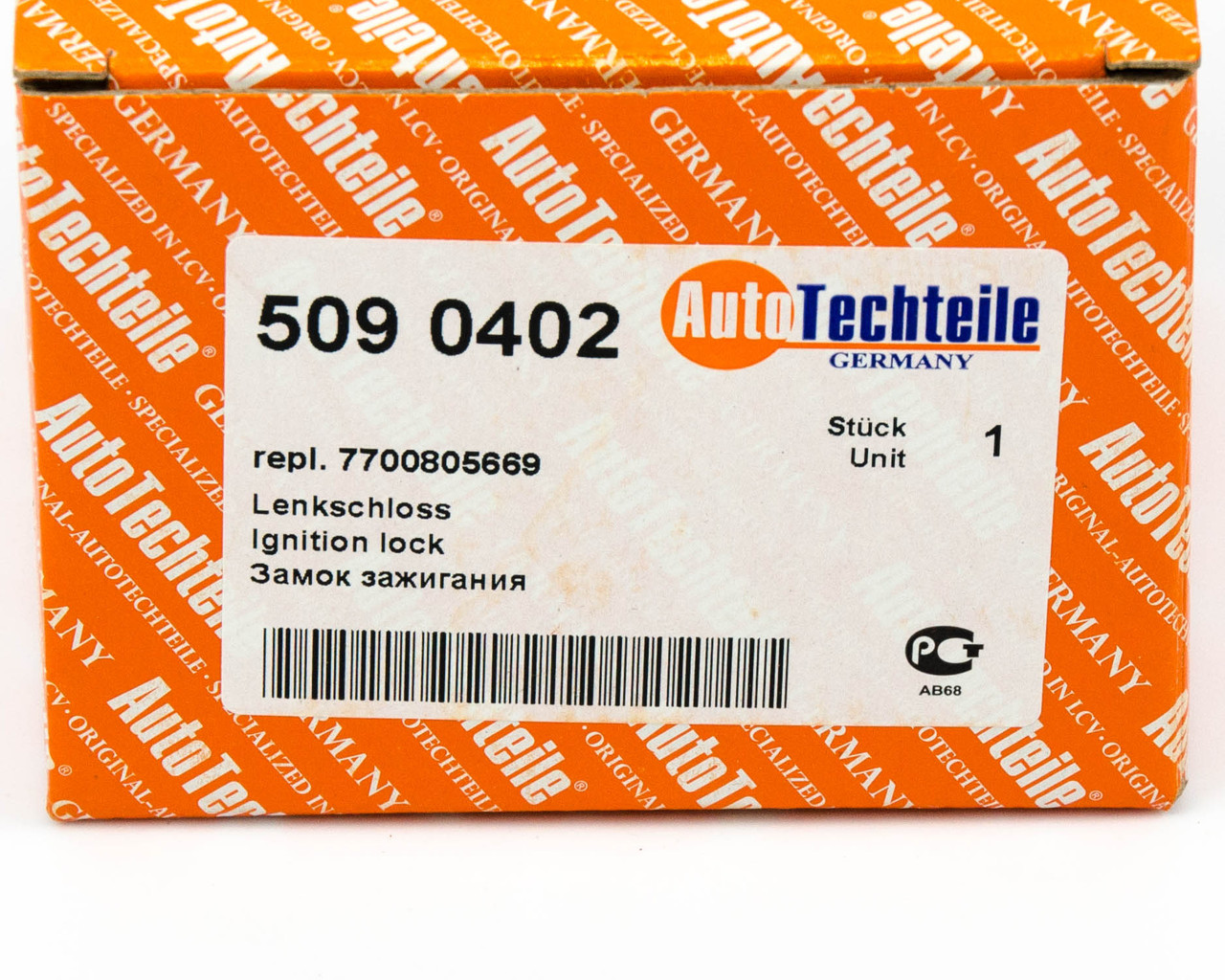 Контактная группа замка зажигания (тип Y) на Renault Trafic II