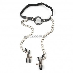 Капелюх затискачі на соски PipeDream O-Ring Gag