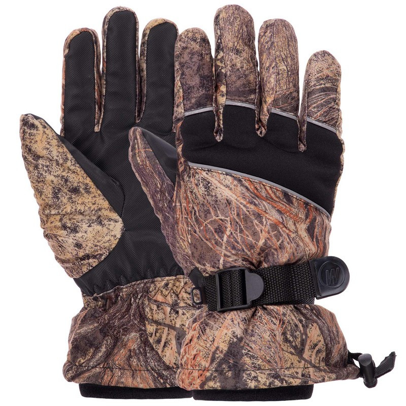 Перчатки для охоты рыбалки и туризма теплые MARUTEX A-610 M-XL распятновка лес - фото 4 - id-p1900452439
