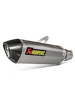 Глушитель Slip-On (титан+карбон) Akrapovic для Kawasaki Z 400 (23-)