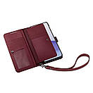 Книжка-Чехол Spigen для Samsung Galaxy S23 Plus — Wallet S Plus, Burgundy (ACS05678), фото 7