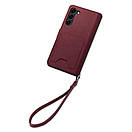 Книжка-Чехол Spigen для Samsung Galaxy S23 Plus — Wallet S Plus, Burgundy (ACS05678), фото 8