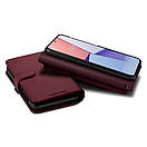 Книжка-Чехол Spigen для Samsung Galaxy S23 Plus — Wallet S Plus, Burgundy (ACS05678), фото 9