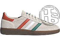 Мужские кроссовки Adidas Handball Core Brown Grey Red Green White DB3570