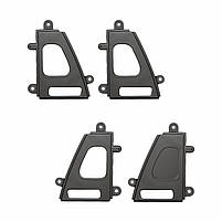 Перехідна рамка 9" Lesko Peugeot 607 2004-2010 (7719) 4 шт., фото 4