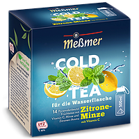 Чай Messmer Cold Tea Zitrone Minze Лимон М'ята14s 38g