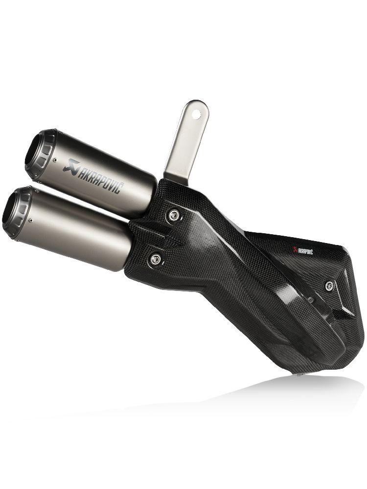 Глушитель Slip-On Line (Titanium) Akrapovic для Ducati Multistrada 950/950 S/V2/V2 S (23-) - фото 1 - id-p1900751577