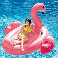 Надувной развивающий игровой водный плотик Фламинго 57288 Intex большой плот 2507 sale !