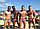 Смугасті чоловічі плавки Seobean Striped Briefs 068 M Різнобарвний, фото 4