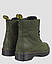 Черевики високі жіночі зимові оливкові натуральна шкіра Україна Injers — розмір 36 (23,2 см) (модель:, фото 5