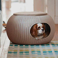 Лежак для животных Curver Cozy Pet Home (17202130) Коричневый