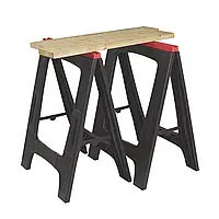 Козел для різання деревини (підставка для розпилювання) Keter 23" Folding Sawhorse 2 шт (17182236)