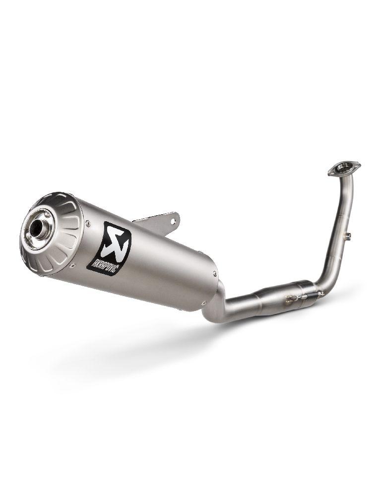 Глушник Akrapovic для Yamaha XSR 125 (23-) [Racing Line, Titanium]