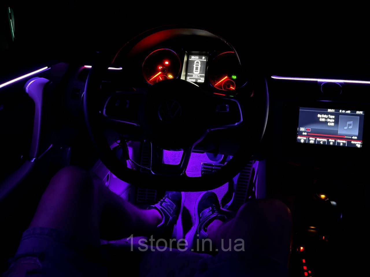Амбієнт Ambient Dynamic Light амтфосферна підсвітка салона 18 в 1, фото 1