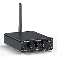 Підсилювач звуку Fosi Audio BT10A black. Bluetooth 5.0, AUX, 2x50W