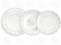 Lefard China Набор тарелок Венеция золото 6/18 949-017