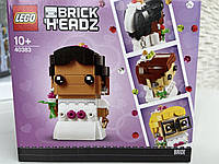 Конструктор LEGO BrickHeadz Весільна наречена 40383